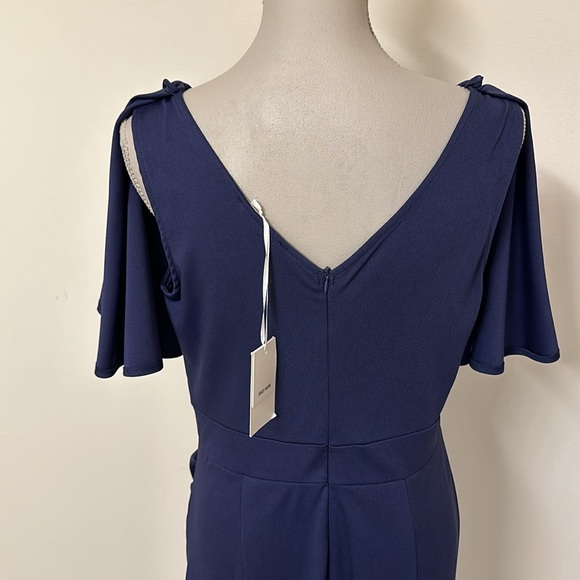 Grace Karin navy stretch dress size L nwt - Picture 5 of 13